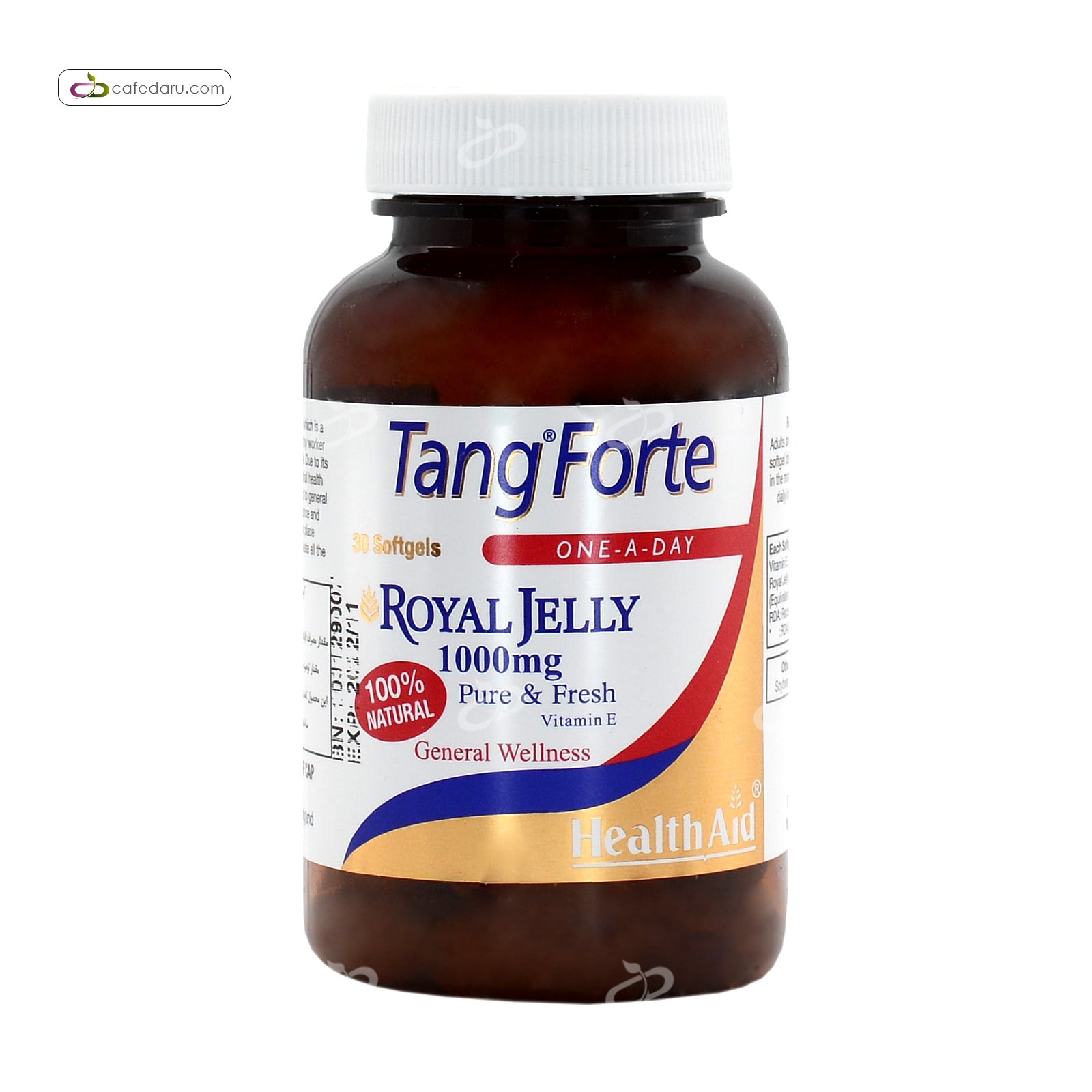 رویال ژلی (تانگ فورت) 1000 ملی گرم هلث اید 30 کپسول